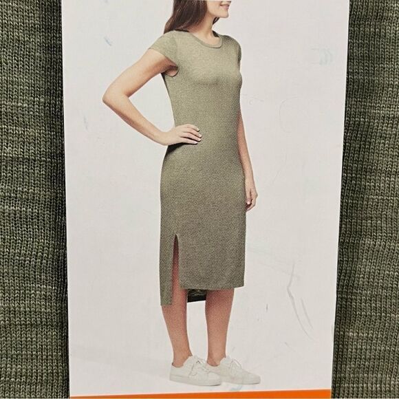 Jessica Simpson NWT Green Shirt Dress Maxi Dress Size XXL - Picture 1 of 9